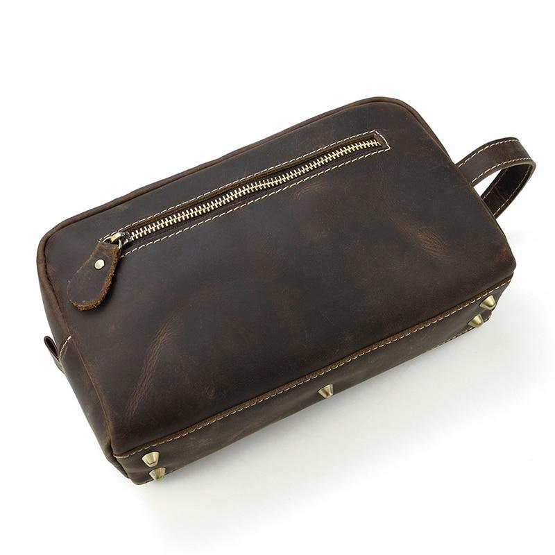 The Viaggio – Leather Toiletry Bag | Verrone