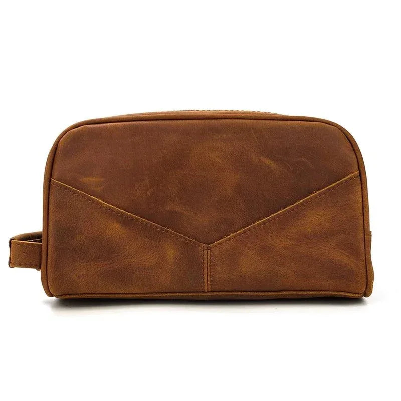 The Peregrino – Leather Travel Toiletry Bag | Verrone