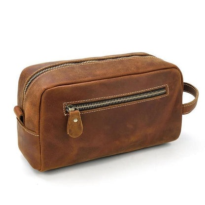 The Viaggio – Leather Toiletry Bag | Verrone