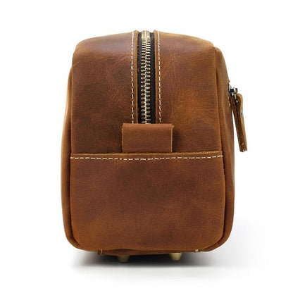 The Viaggio – Leather Toiletry Bag | Verrone
