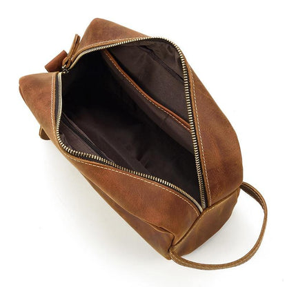 The Viaggio – Leather Toiletry Bag | Verrone