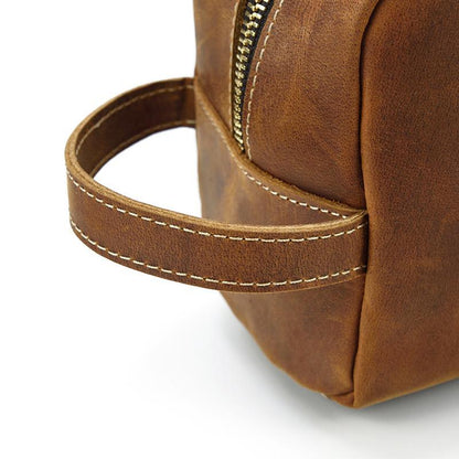 The Viaggio – Leather Toiletry Bag | Verrone