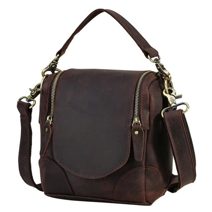 The Lucera – Small Leather Camera Bag | Verrone