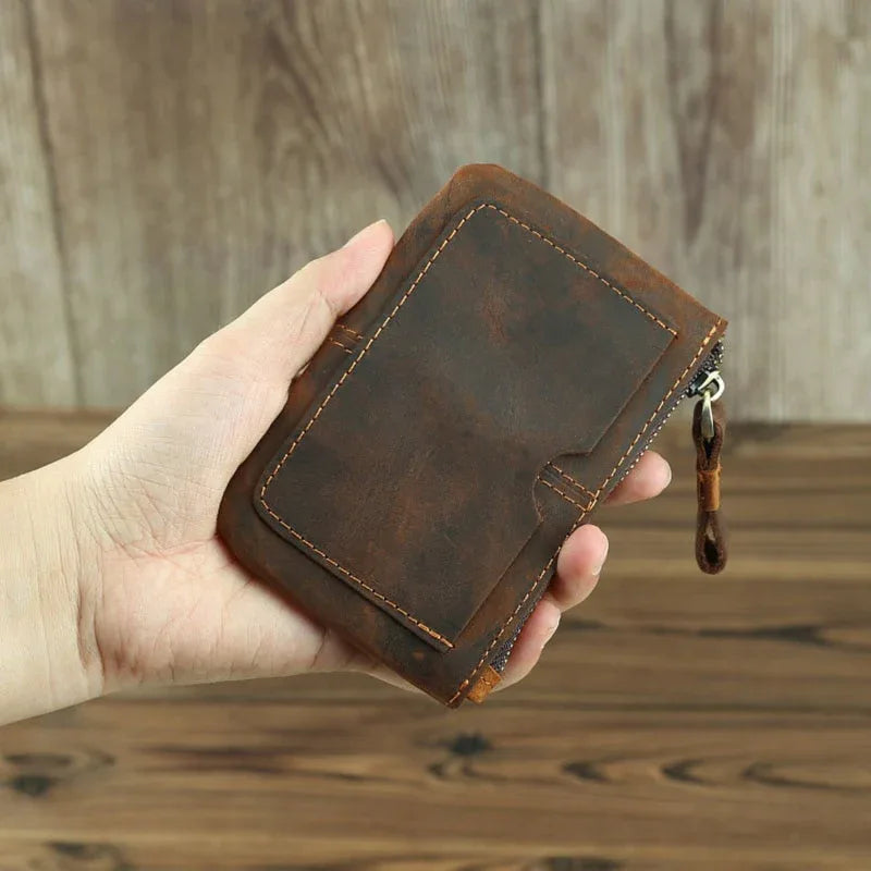The Soldino – Leather Zip Coin Purse | Verrone