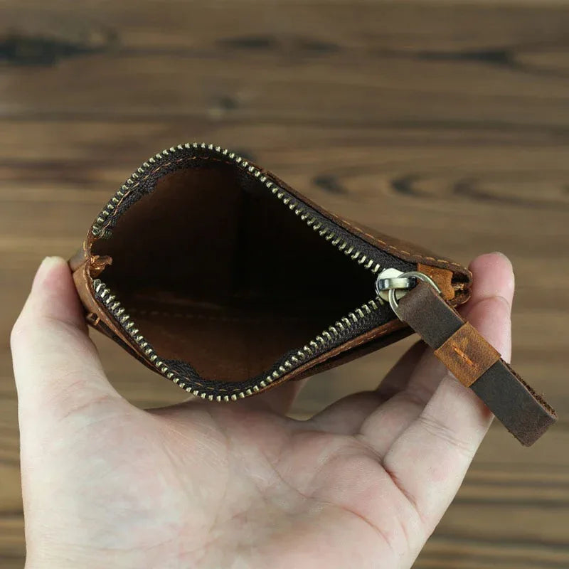 The Soldino – Leather Zip Coin Purse | Verrone