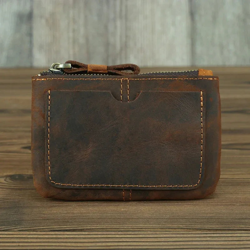 The Soldino – Leather Zip Coin Purse | Verrone