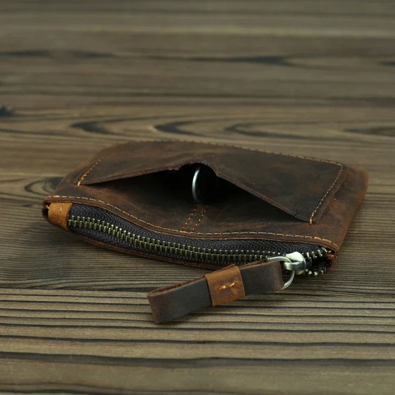 The Soldino – Leather Zip Coin Purse | Verrone