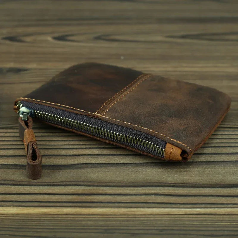 The Soldino – Leather Zip Coin Purse | Verrone