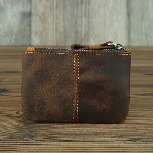 The Soldino – Leather Zip Coin Purse | Verrone