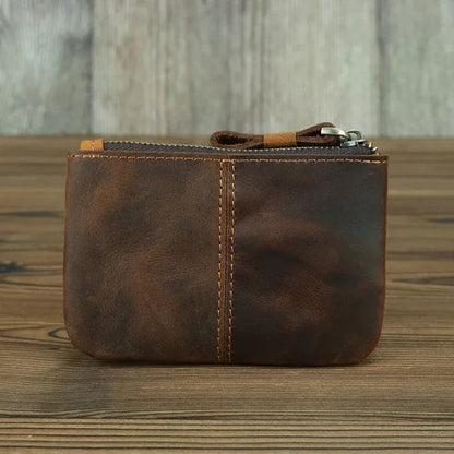 The Soldino – Leather Zip Coin Purse | Verrone