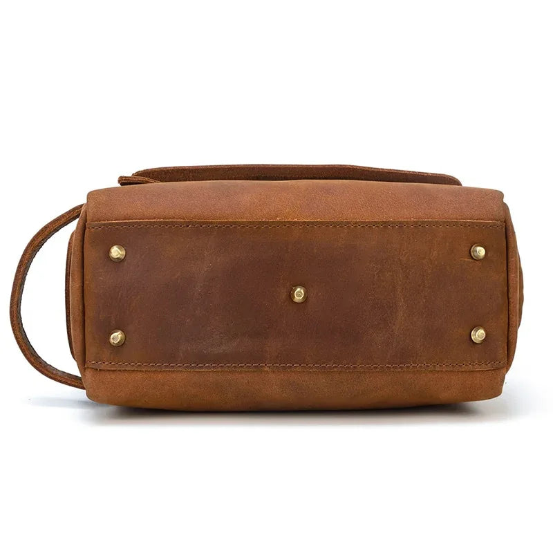The Sorano – Leather Dopp Kit | Verrone