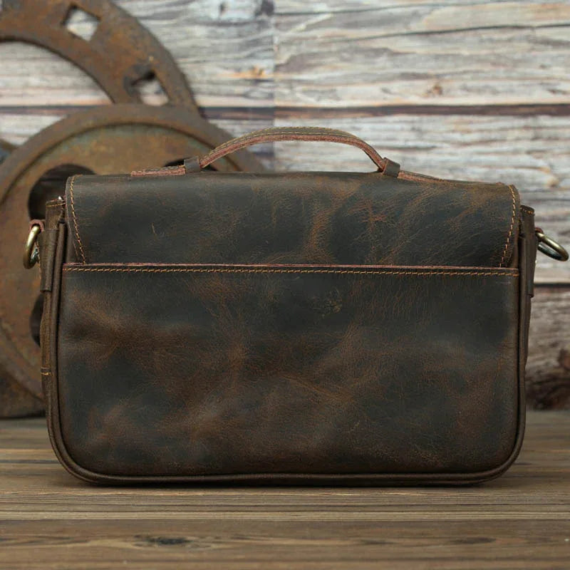 The Vistano – Leather Camera Crossbody | Verrone