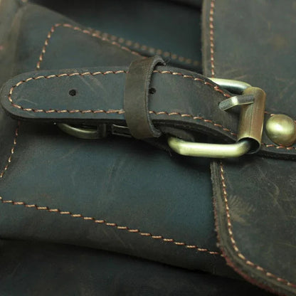 The Vistano – Leather Camera Crossbody | Verrone