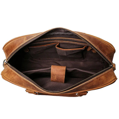 The Rialto – Vintage Leather Briefcase | Verrone