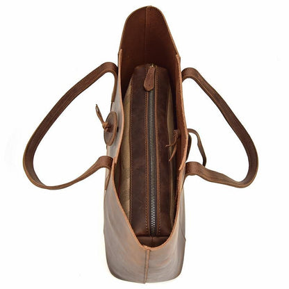 The Mercato – Handcrafted Leather Tote | Verrone