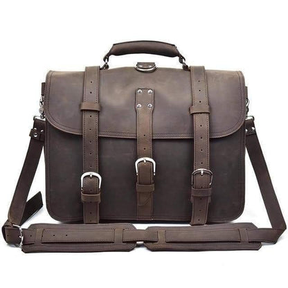 The Palazzo – Large Leather Messenger | Verrone