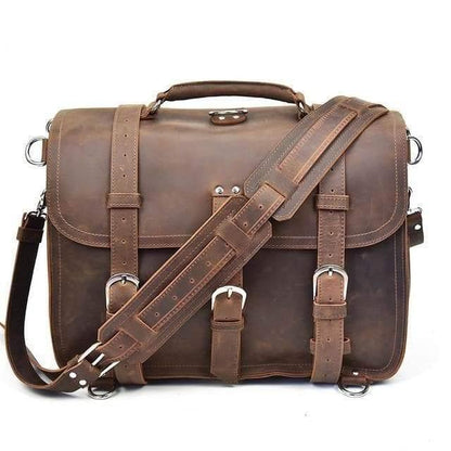 The Palazzo – Large Leather Messenger | Verrone