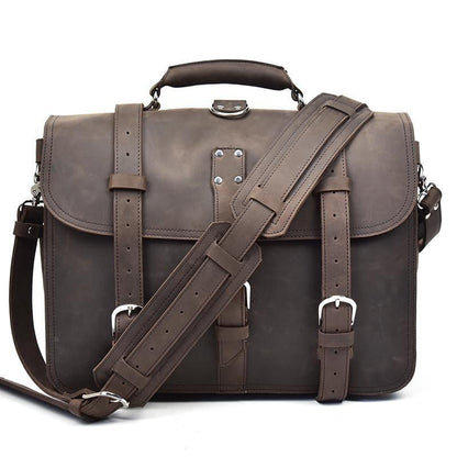 The Palazzo – Large Leather Messenger | Verrone