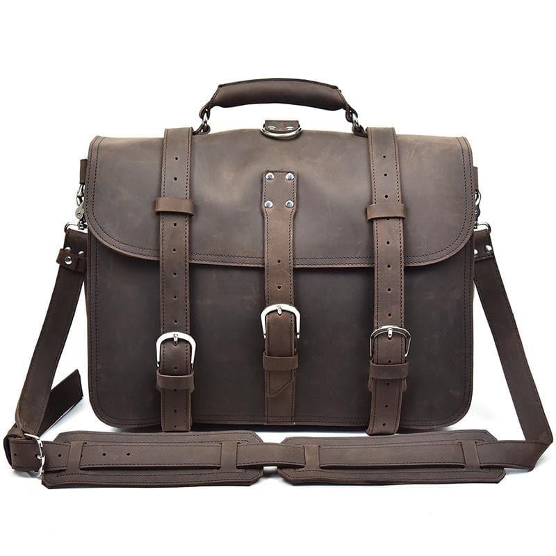 The Palazzo – Large Leather Messenger | Verrone