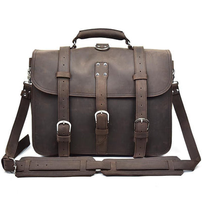 The Palazzo – Large Leather Messenger | Verrone