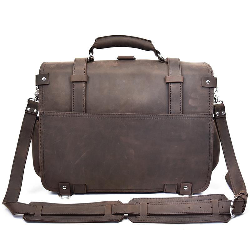 The Palazzo – Large Leather Messenger | Verrone