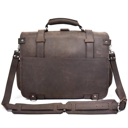 The Palazzo – Large Leather Messenger | Verrone