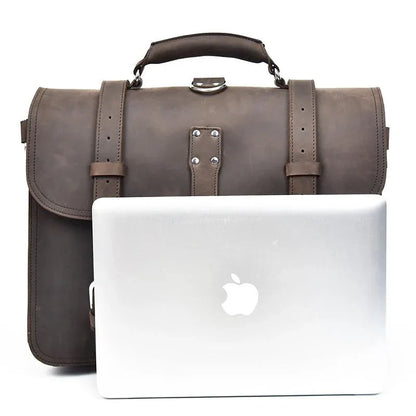 The Palazzo – Large Leather Messenger | Verrone