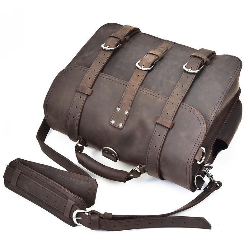 The Palazzo – Large Leather Messenger | Verrone