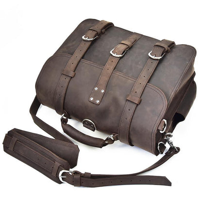 The Palazzo – Large Leather Messenger | Verrone
