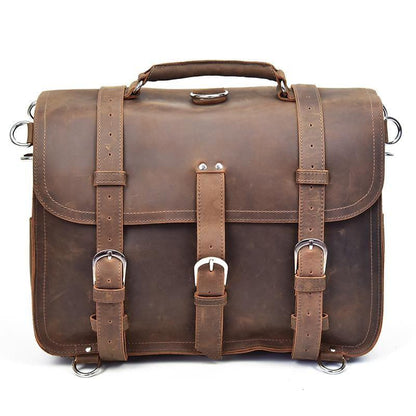 The Palazzo – Large Leather Messenger | Verrone