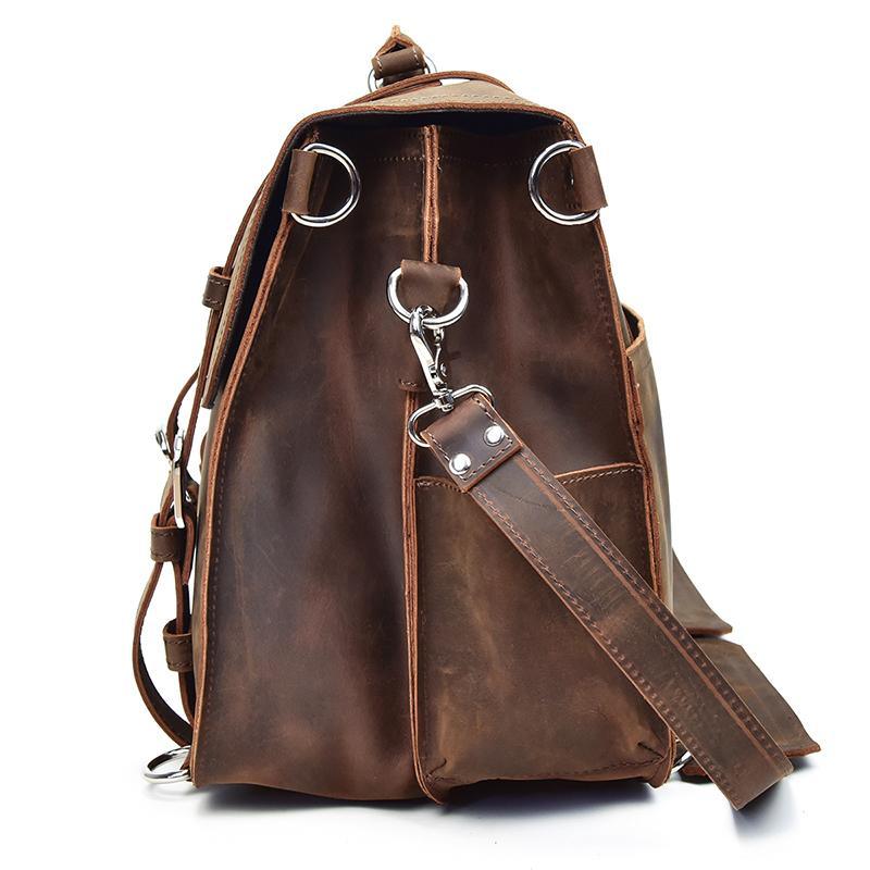The Palazzo – Large Leather Messenger | Verrone
