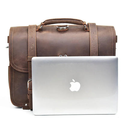 The Palazzo – Large Leather Messenger | Verrone