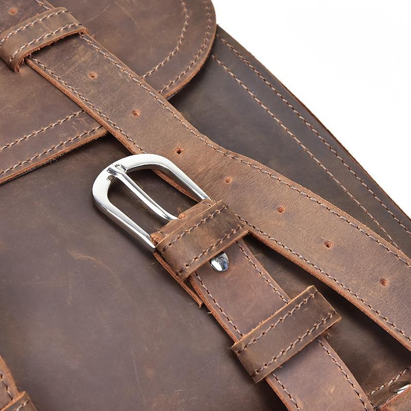 The Palazzo – Large Leather Messenger | Verrone