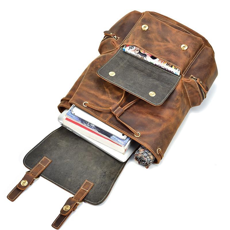 The Ravello – Vintage Leather Backpack | Verrone