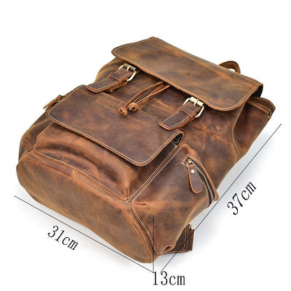 The Ravello – Vintage Leather Backpack | Verrone