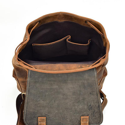 The Ravello – Vintage Leather Backpack | Verrone