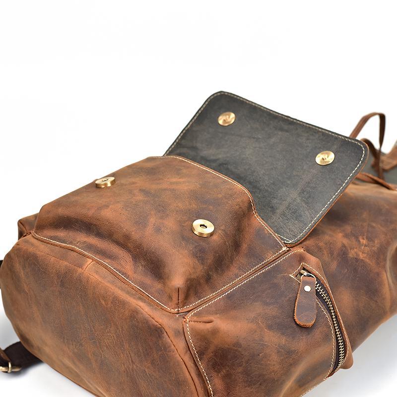 The Ravello – Vintage Leather Backpack | Verrone