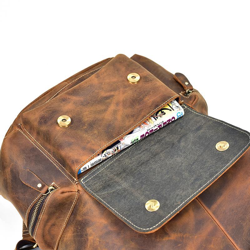The Ravello – Vintage Leather Backpack | Verrone