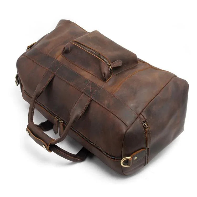 The Marconi – Handcrafted Leather Duffle | Verrone