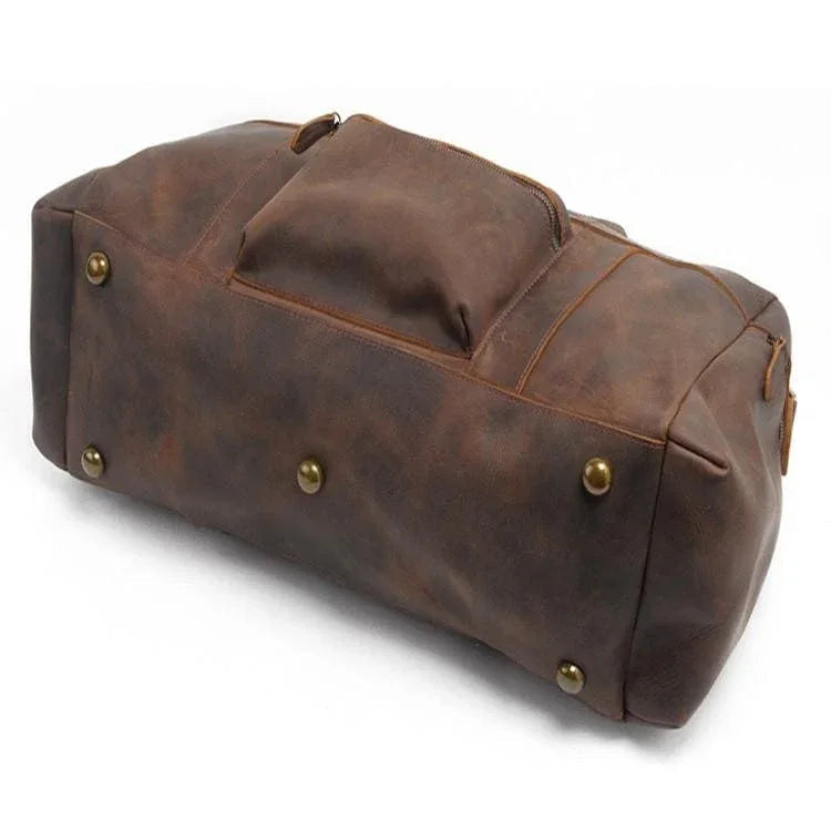 The Marconi – Handcrafted Leather Duffle | Verrone