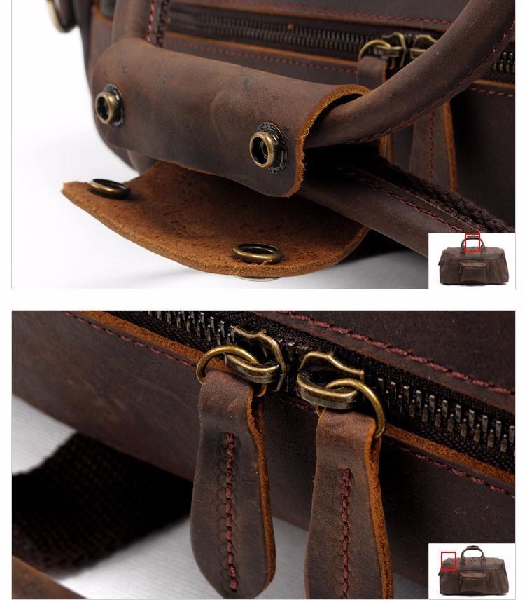The Marconi – Handcrafted Leather Duffle | Verrone