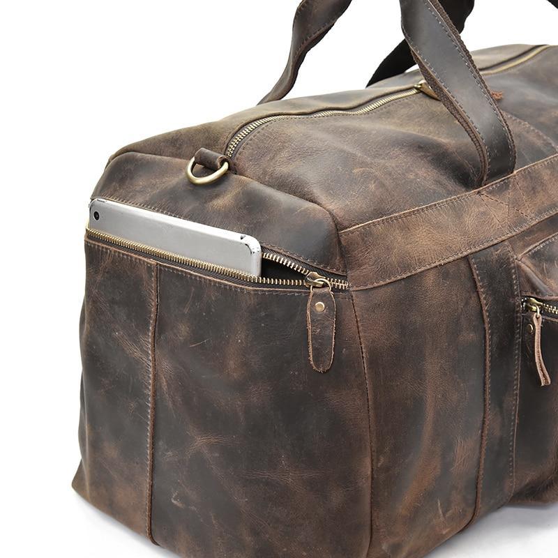 The Verrazzo – Large Leather Weekender | Verrone