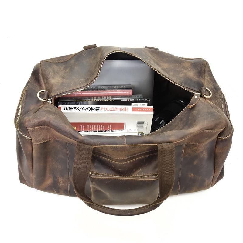 The Verrazzo – Large Leather Weekender | Verrone