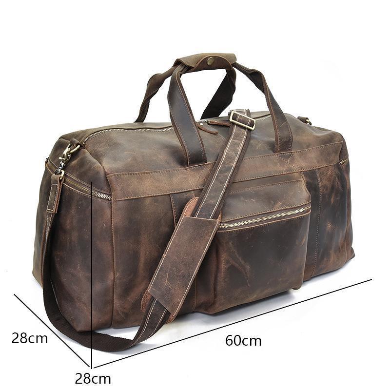 The Verrazzo – Large Leather Weekender | Verrone