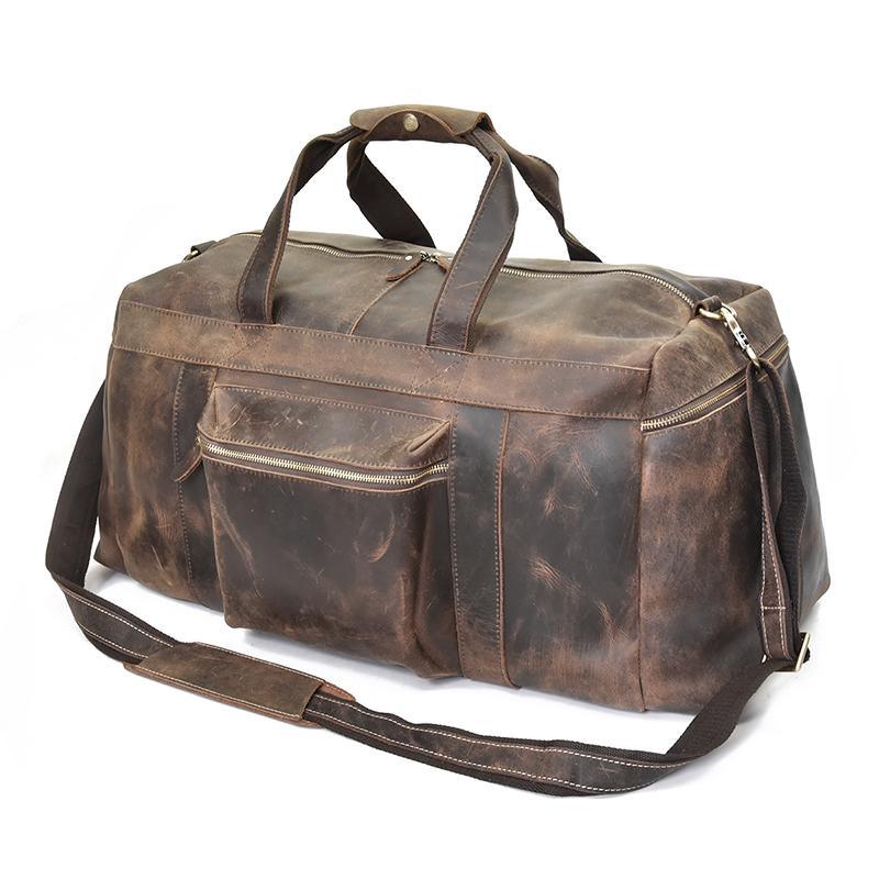 The Verrazzo – Large Leather Weekender | Verrone