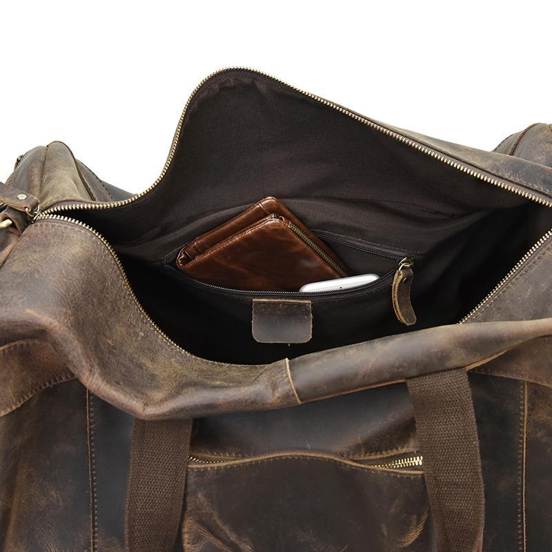 The Verrazzo – Large Leather Weekender | Verrone
