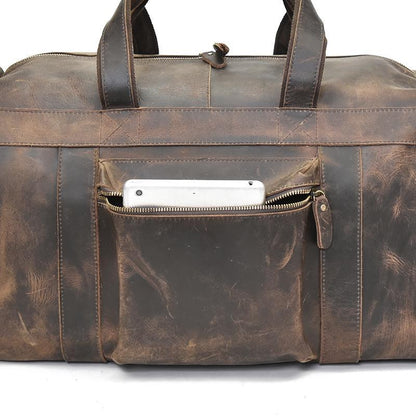 The Verrazzo – Large Leather Weekender | Verrone