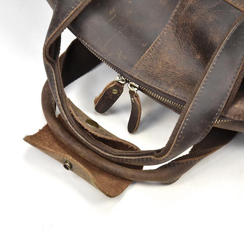 The Verrazzo – Large Leather Weekender | Verrone