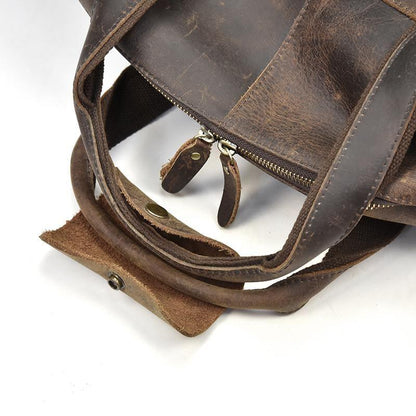 The Verrazzo – Large Leather Weekender | Verrone