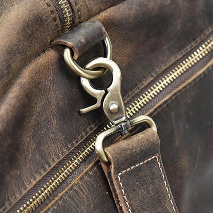 The Verrazzo – Large Leather Weekender | Verrone